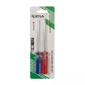 مجموعه ۲ عددی پیچ گوشتی استیلا مدل STL-217A سایز ۷۵ میلی‌متر