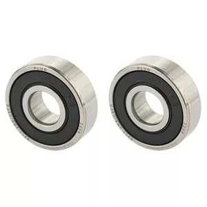 بلبرینگ آکا بلبرینگ پلاس مدل 6201 2RS FG C3 مجموعه 2 عددی