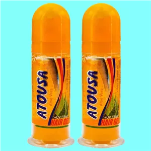 ژل مرطوب حالت دهنده مو با قدرت نگهداری 3 آتوسا مدل ویتامینه حجم 100 میلی لیتر مجموعه دو عددی