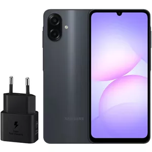 گوشی موبایل سامسونگ مدل Galaxy A07 دو سیم کارت ظرفیت 64 گیگابایت و رم 4 گیگابایت - به همراه شارژر 25 وات سامسونگ