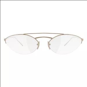 فریم عینک طبی بیضی زنانه پرادا مدل 0PR-62VV-ZVN1O1-57 مناسب برای صورت مستطیل، مربع، مثلث و لوزی