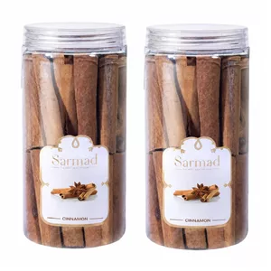 دارچین لوله ای ممتاز سرمد - 250 گرم بسته 2 عددی
