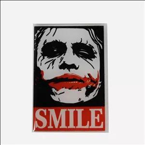 برچسب خودرو مدل ژله ای کد لبخند جوکر