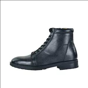 نیم بوت مردانه کرمانی مدل چرم فلوتر طبیعی دستدوز کد 658