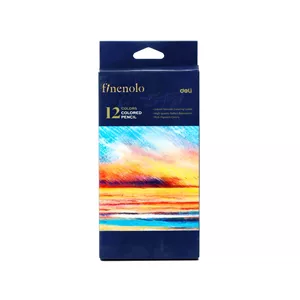 مداد رنگی 12 رنگ دلی مدل Finenolo 
