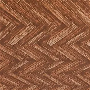موکت مدل چاپی طرح پارکت رنگ شکلاتی