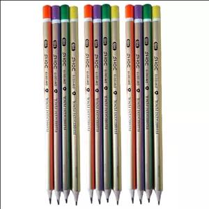 مداد مشکی دامس با درجه سختی HB مدل سه گوش بسته 12 عددی