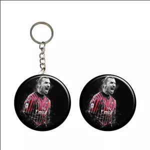 پیکسل ابیگل طرح زلاتان ابراهیموویچ میلان کد 029 به همراه جاکلیدی