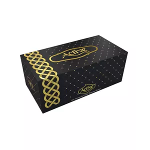 دستمال کاغذی 100 برگ 3 لایه اکتیو مدل Luxury night