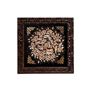 تابلو مسی نگارستان نيلی مدل الماس تراش کد16