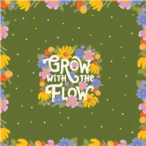 کاغذ کادو مریخ مدل پارچه ای Grow 072