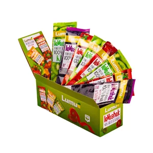 لواشک میکس میوه ای لومو - 60 گرم بسته 16 عددی 