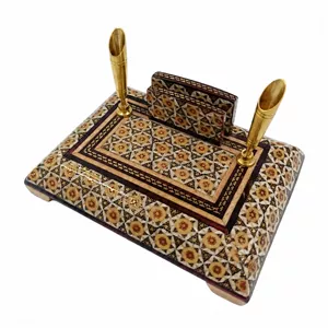 جاقلمی خاتم کاری برنجی مدل kh01 