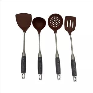 سرویس کفگیر ملاقه 4 پارچه لایف اسمایل کد 3842