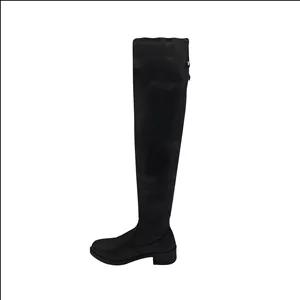 بوت پاشنه دار زنانه سیی 1966 مدل استرج بلند چرمی کد 2394