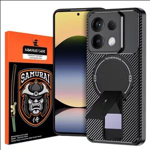 کاور سامورایی مدل Carbon Stand مناسب برای گوشی موبایل شیائومی Redmi Note 14s