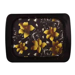 سینی مهروز مدل SE-2001-687 طرح FLOWER