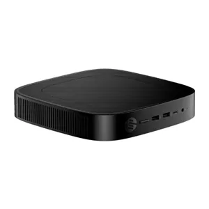 کامپیوتر کوچک اچ‌ پی مدل T550 با پردازنده Celeron J6412 حافظه SSD با ظرفیت 256 گیگابایت رم DDR4 با ظرفیت هشت گیگابایت پردازنده گرافیکی Intel