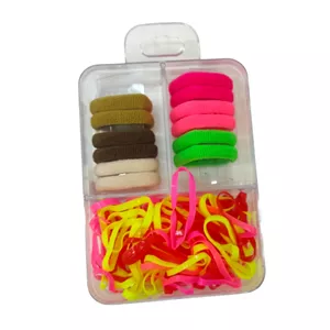 کش مو دخترانه مدل ساده کد VEN-KES01 بسته 98 عددی