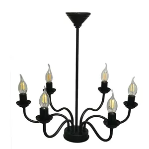 لوستر 6 شعله مدل آسمان