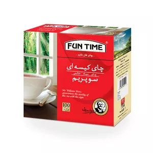 چای کیسه ای فان تایم مدل سوپریم بسته 100 عددی