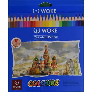 مداد رنگی 24 رنگ ووک طرح روسیه