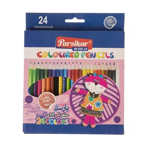مداد رنگی 24 رنگ پارسیکار مدل JM 880-24-3