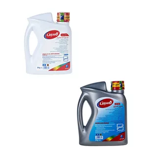 ضدیخ خودرو کاسپین مدل AM 2L50/502LSحجم 4000 میلی لیتر مجموعه 2 عددی