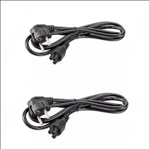 کابل برق سه پین منبع تغذیه لپتاپ ایکس فورنت مدل Power طول 1.5 متر بسته دوعددی