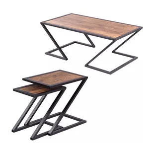 میز پذیرایی مدل رویال کد 036 مجموعه 3 عددی