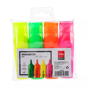 ماژیک علامت گذار دلی مدل Accent بسته 4 عددی