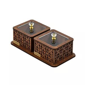 قندان قلهک مدل یاس کد 2001 مجموعه سه عددی