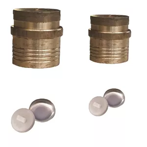 پوکه دکمه مدل 2832 مجموعه 100 عددی به همراه 2 عدد قالب دکمه