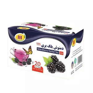 دمنوش بلک بری 111 بسته 20 عددی