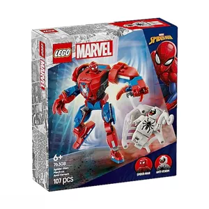 لگو 107 تکه سری Marvel مدل Spider-Man Mech vs. Anti-Venom کد 76308