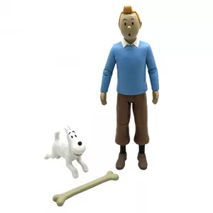 اکشن فیگور طرح تن تن و میلو مجموعه 2 عددی 