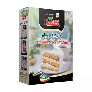 پودر کیک وانیلی گلها مقدار 450 گرم