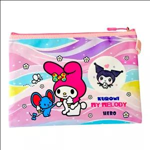 پوشه زیپ‌دار مدل کرومی سایز 33.5×24.5 سانتی متر