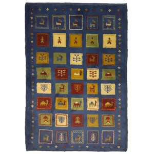 گبه دستبافت یک متری کد NKP.Z 229