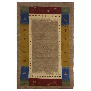 گبه دستبافت یک متری کد NKP.Z 233