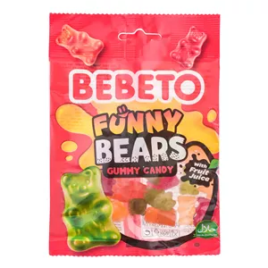 پاستیل Funny Bears ببتو - 80 گرم