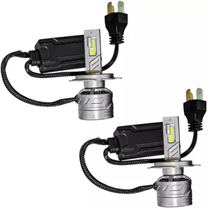 هدلایت چراغ جلو خودرو تک حالته فورس مدل یخی کد CSP پایه H4 مناسب برای وانت پرای ۱۵۱ بسته ۲ عددی