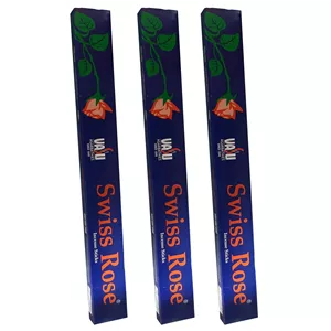 عود خوشبو کننده واسو مدل Swiss Rose بسته 3 عددی 