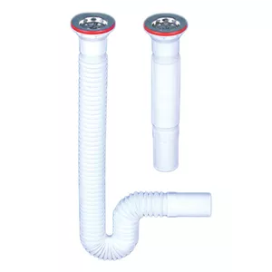 سیفون روشویی آبا کد 25