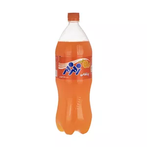 نوشابه پرتقال گاز دار زمزم - 1.5 لیتر