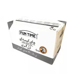 چای سیاه کیسه ای ارل گری فان تایم بسته  660 عددی