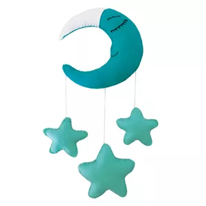 آویز تخت کودک طرح ماه و ستاره مدل ND501