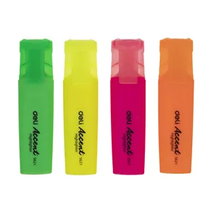 ماژیک علامت گذار دلی مدل S621 بسته 4 عددی