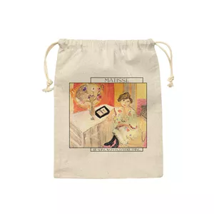 کیسه نان و سبزی ترمه طراحان ایده مدل زن کتابخوان، رویاپردازی از ماتیس کد art0647 - S