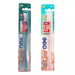 مسواک های دنت مدل سی سالت کد 966 با برس نرم مجموعه دو عددی 